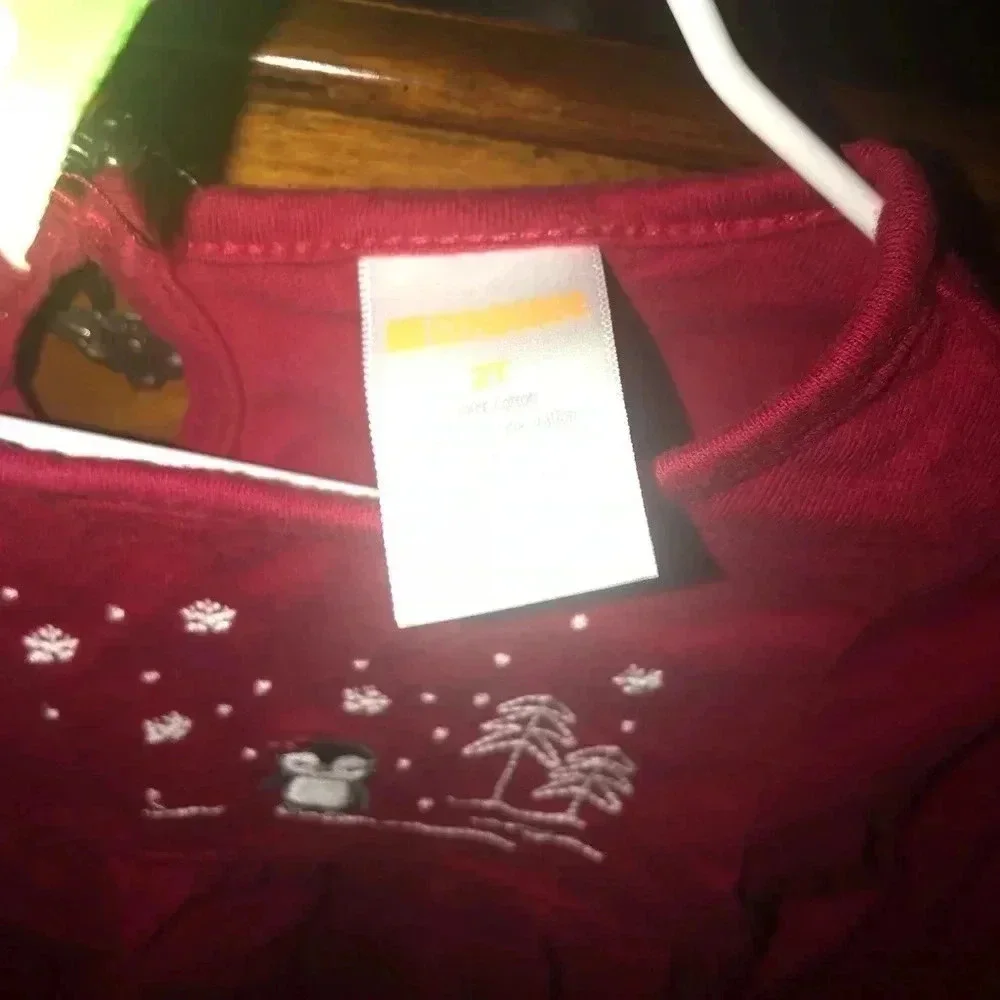 GYMBOREE HOLIDAY TOP SIZE 2T